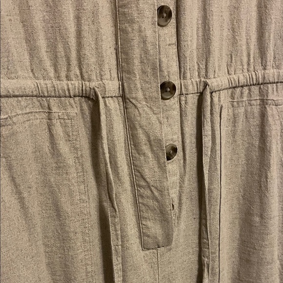 EUC | 14 | Universal Thread Tan Sleeveless Jumpsuit - Picture 4 of 8